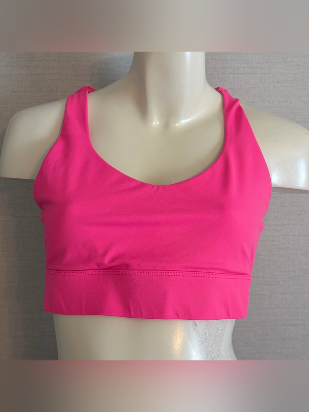 Size XL ZYIA Scoop Neck Criss-Cross Back Sports Bra